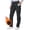 Black Grey, variant on FEN AI Fleece Lined Cargo Pants for Women Insulated Snow Ski Pants Winter Work Pants Outdoor Softshell Trousers with 8 Pockets Black 8