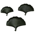 thumbnail image 4 of 3 Pieces Ginkgo Leaf Tray Tableware Iron Art Plate Elegant Rustic Snack Platter for Autumn Thanksgiving Gathering, 4 of 9