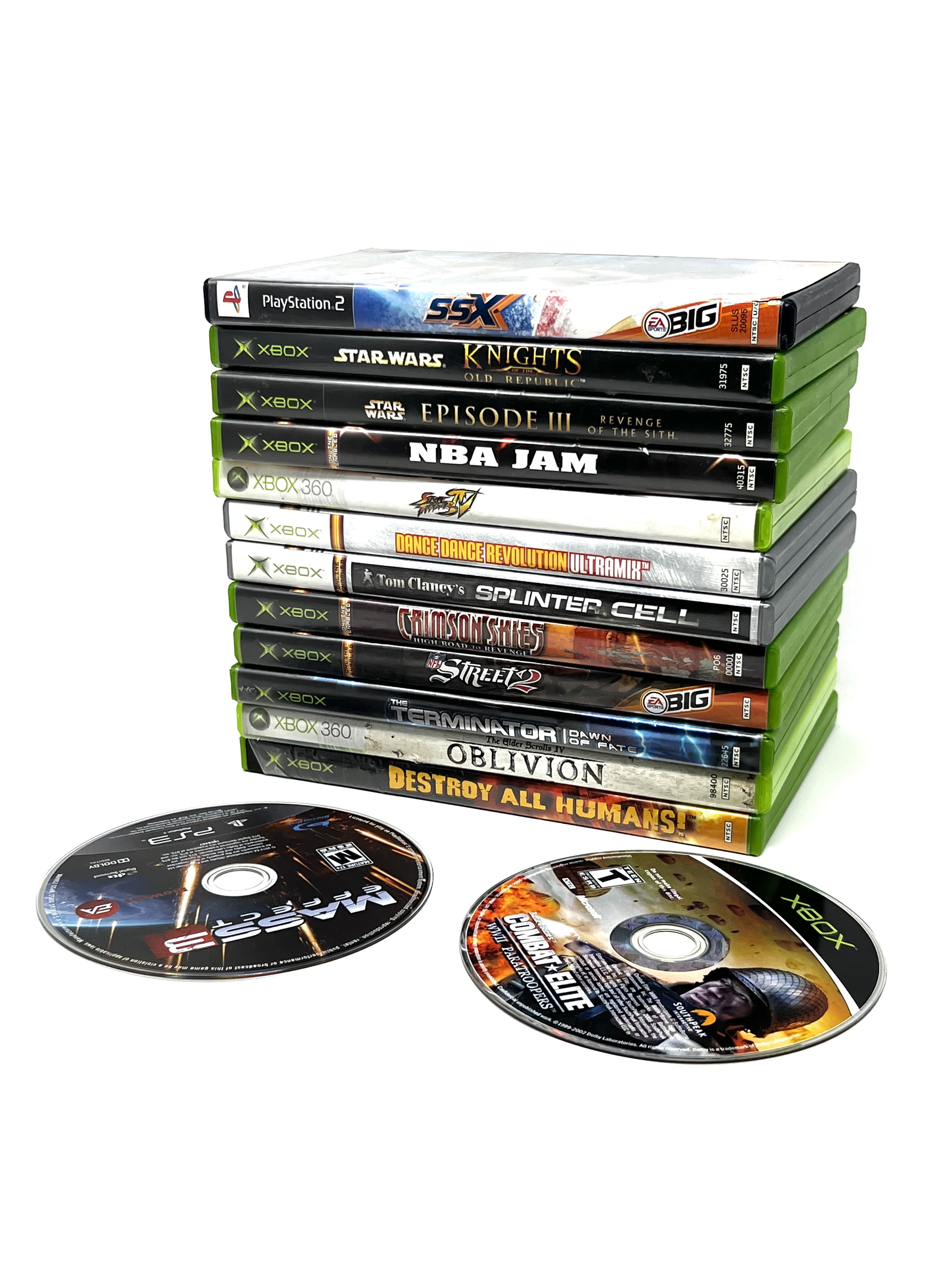 12 Xbox 360 Games & 2 PlayStation Games