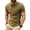 Army Green, variant on Men's Henley T-Shirts Vintage Short Sleeve Workout Shirts Activewear Casual Work Tee Black B XXL