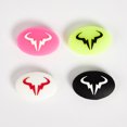 thumbnail image 2 of Cartoon Tennis Racket Shock Absorber Vibration Dampeners Silicone Durable Black, 2 of 6