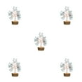 thumbnail image 2 of Wosthever Árbol de cristal hecho a mano - Hermosa decoración del hogar para todas las ocasiones Árbol artificial de cristal natural azul claro Type2 NO2, 2 of 6