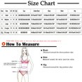 thumbnail image 3 of Babysbule Women's Two Piece Tankini Set Swimsuits Printed Strapless Nylon Swimwear Beachwear Bathing Suit, 3 of 4