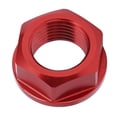 thumbnail image 1 of Écrou d'Axe de Roue, Écrou de Moyeu de Roue de Moto Léger et Plus Résistant en Aluminium M16x1.5 pour Moto Rouge, Bleu, 1 of 8