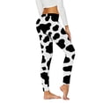 thumbnail image 2 of Yoga Pants for Women High Waist Lifting Stretchy Breathable Slim Fit Stylish Print Gym Pants for Workout Wear Multicolour L, 2 of 4