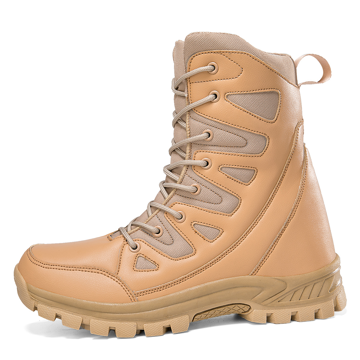 VOVORY Winter Warm Mens Snow Boots Male Lightweight Hiking Desert Boots Outdoor Sport Walking Shoes for Women