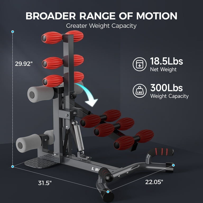 Lnow Adjustable Glutes Trainer & Deep Squat Machine - Core Leg
