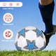 thumbnail image 3 of Balón de fútbol Advancent cubierta luminosa de PU tamaño 5 blanco, 3 of 6