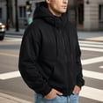 thumbnail image 2 of Yopmin Airplane Mode Hoodie wiht Inflatable Neck Pillow Unisex Airplane Hoodie Zip Up Sweatshirt with Pockets for Long Flights trendy, 2 of 8