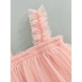 thumbnail image 5 of Bagilaanoe Toddler Baby Girl Tulle Dress Pleated Sleeveless A-line Princess Dresses 6M 12M 24M 3T 4T 5T Casual Swing Sundress, 5 of 8