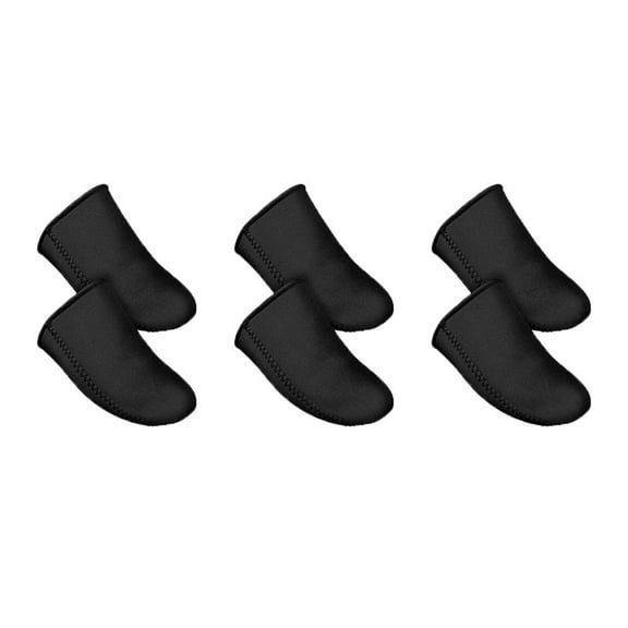 3Pairs Neoprene Toe Sock For Ice Bath, Toe Warmers Covers For Skiing Diving Camping Hunting Mountaineering