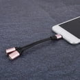 thumbnail image 4 of Cable adaptador de carga para auriculares para iOS, cable adaptador de carga para auriculares 2 en 1, cable adaptador de cargador para auriculares para iOS, durabilidad extendida, 4 of 9