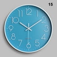 thumbnail image 1 of CAROOTU Quartz Wall Clock Plastic Fashion Design Clocks For Home Decor Living Room, 1 of 5