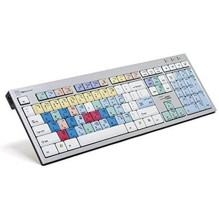 Logickeyboard Steinberg Cubase Nuendo Slim Line PC Keyboard | Shortcut Keyboard for Cubase Nuendo 4 5 6 (Best Vst For Cubase)