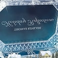 thumbnail image 4 of The Bradford Exchange "Holiday Reflections" Genuine Crystal Music Box by Thomas Kinkade 6-inches Wide, 4 of 5