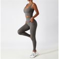 thumbnail image 2 of Leggings de cintura alta con bolsillos for mujer, pantalones de Yoga elásticos suaves, Leggings de entrenamiento informales a prueba de sentadillas, 2 of 6