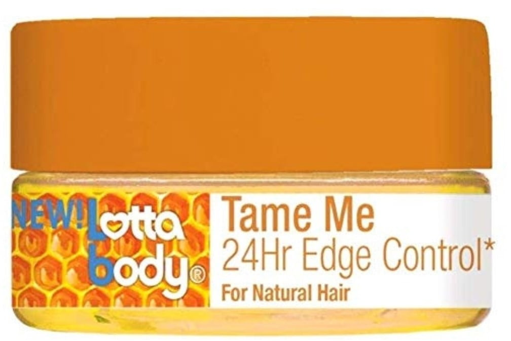 Lotta Body Tame Me 24 Hr Edge Control For Natural Hair, 2.25 oz