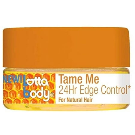 Lotta Body Tame Me 24 Hr Edge Control For Natural Hair, 2.25