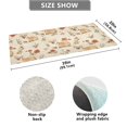 thumbnail image 3 of Dailycode Corgi and Red Flower Bathroom Rugs Non Slip Absorbent Soft Plush Quick Dry Bath Mat, 39"x20", 3 of 8