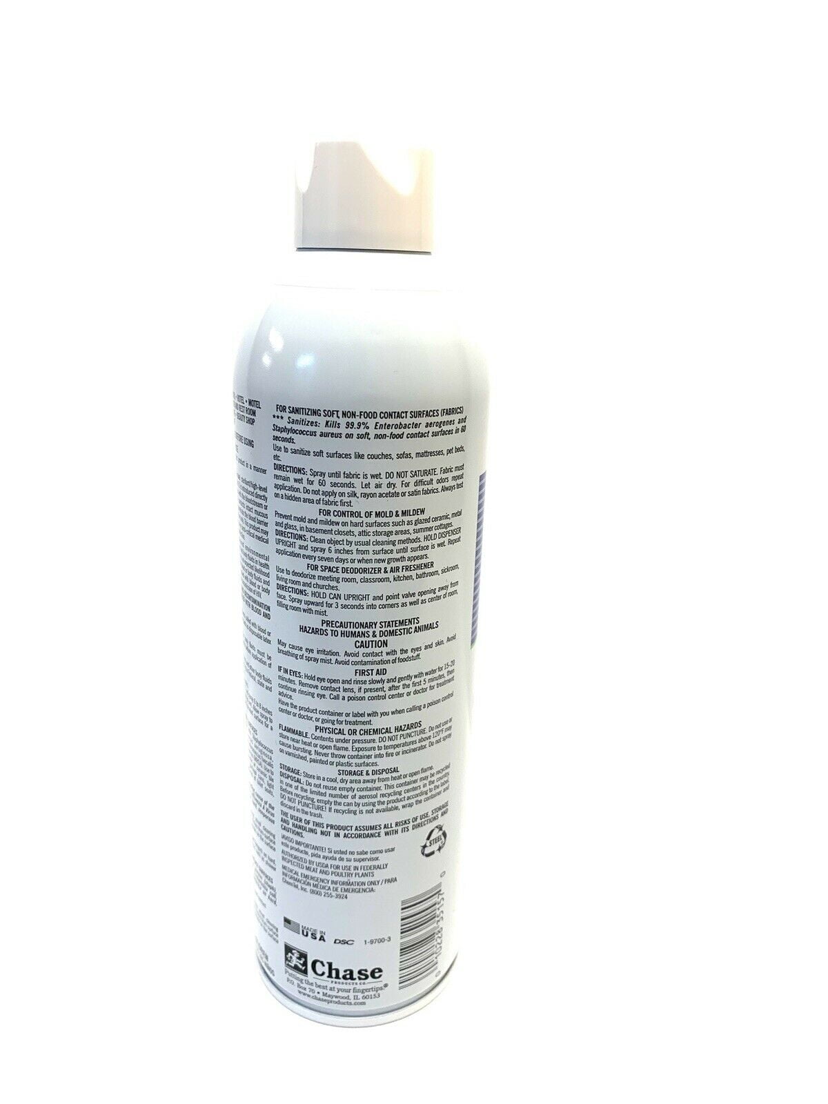 Champion Sprayon Bulk Aerosol Disinfecting Sanitizing Spray, 16.5