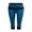 C-Blue516, variant on DHFJKG Crop Yoga Pants For Women Buttery Soft Stretchy Fitness Running Gym Sports Capri Pants With Drawstring