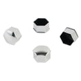 thumbnail image 3 of Silver Plating Wheel Lug Nut Cap Covers Trim For Tesla Model 3 Model S, 3 of 6