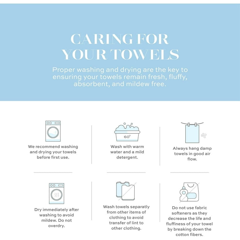 Hotel Quality Bath Towel Care and Laundering Tips