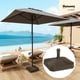 thumbnail image 2 of Base para Sombrilla de Patio Outsunny Cuadrada Resistente Marrón, 2 of 9