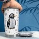 thumbnail image 4 of Vaso de pingüino SANDJEST de 20 oz con dibujos de joyas, vasos aislados de acero inoxidable, regalos para mujeres y niñas, taza de viaje para café, regalo para Navidad y cumpleaños, 4 of 8