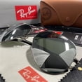 thumbnail image 5 of RB-Hip Hop-sunglasses FREE SHIPPING Aviator RB3025 Silver Mirror, 5 of 5