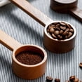thumbnail image 3 of Hearth & Gear Coffee Spoons Wooden Tablespoon Wooden Coffee Ground Spoon Measuring For Ground Or Tea Soup Cooking Mixing Stirrer Kitchen Tools Utensils 1 Wooden Tea Dinning Room Table Setting round, 3 of 4