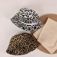 thumbnail image 4 of Toddler Baby Girls Boys Bucket Hats Leopard, Zebra Caps Summer Fisherman Hat Sun Hat for Kids UV Protection Casual 2-6Y, 4 of 7