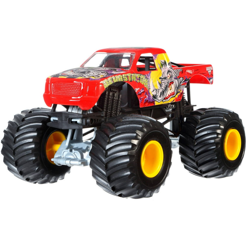 hot wheels monster jam 1:24 scale devastator vehicle - Walmart.com - Walmart.com