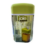 Joie MSC ~ Juice On The Go ~ Reusable Juice Box With Straw ~ 6.25 Oz - Colors may vary
