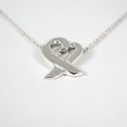 thumbnail image 5 of Pre-Owned TIFFANY 925 Loving Heart Pendant Necklace (Good), 5 of 9