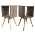 thumbnail image 3 of Juego De Burós Hogare Smart Buro o Mesa De Noche Rustik Wood, 3 of 6
