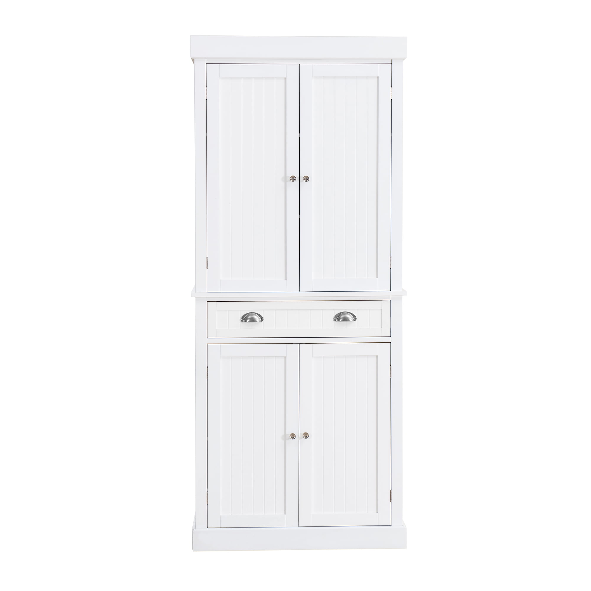 Sunjoy Collection White Wood Decorative Storage Cabinet - Walmart.com