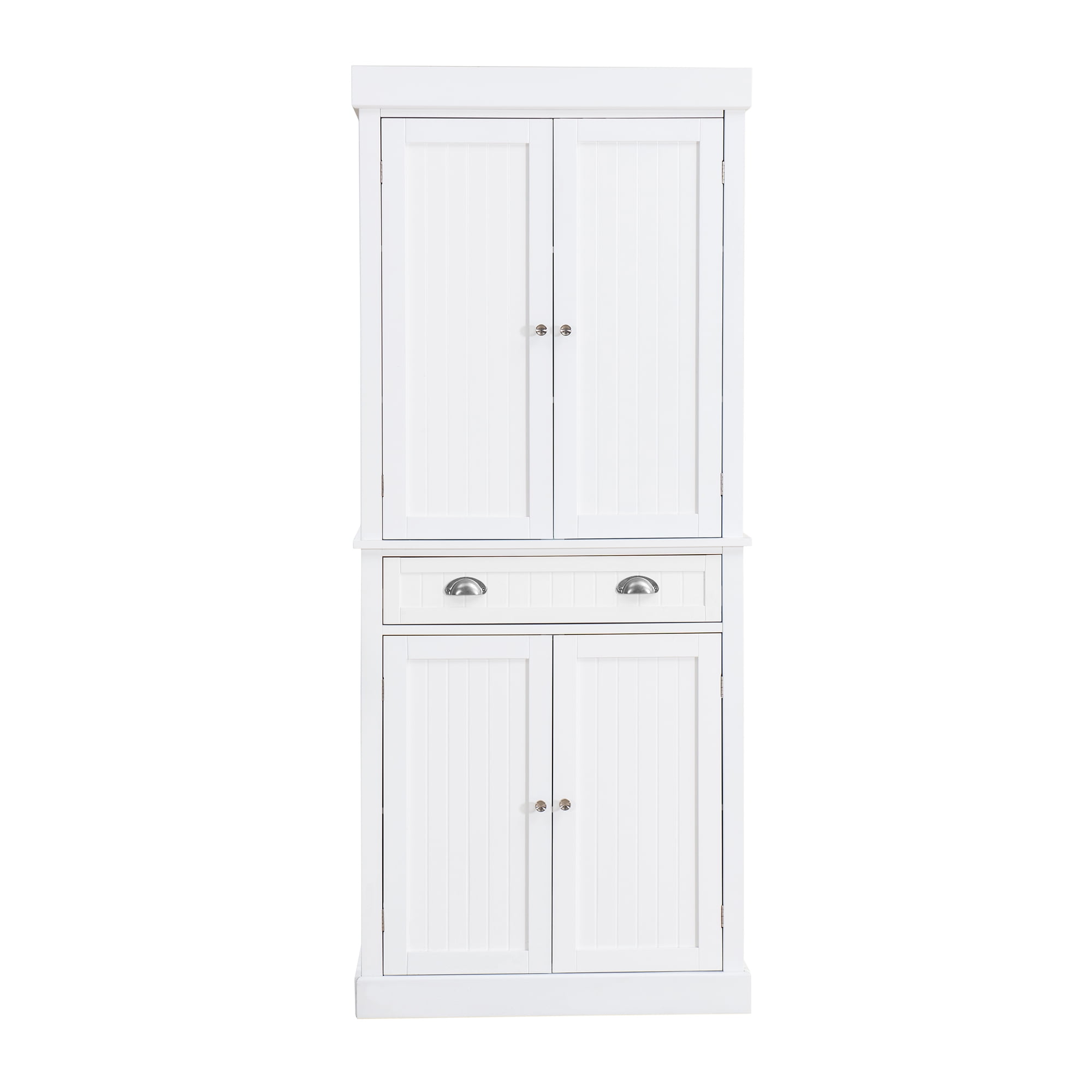 Sunjoy Collection White Wood Decorative Storage