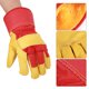 thumbnail image 4 of Guantes de esquí cálidos de piel de vaca gruesos, guantes de mano protectores resistentes a bajas temperaturas para refrigerador al aire libre Otoño Invierno, 4 of 14