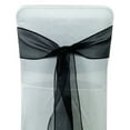 thumbnail image 2 of Darling Souvenir Pack Of 200 Organza Chair Sashes Bow Sash For Wedding & Events Supplies Party Decoration Chair Cover Sash - Colors Available, 2 of 4