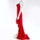 thumbnail image 5 of Vestido Vestido largo ajustado para mujer Estilo sexy Vestido de satén elegante Ropa de fiesta (Rojo S) Kuymtek Rojo T S para Mujer, 5 of 9