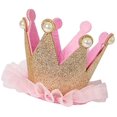 thumbnail image 4 of Conjunto de sombrero y pañuelo de cumpleaños para perro rosa, 4 of 5