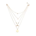 thumbnail image 1 of Women Fashion Moon CrossPendant Necklace Chain Elegant Jewelry, 1 of 9