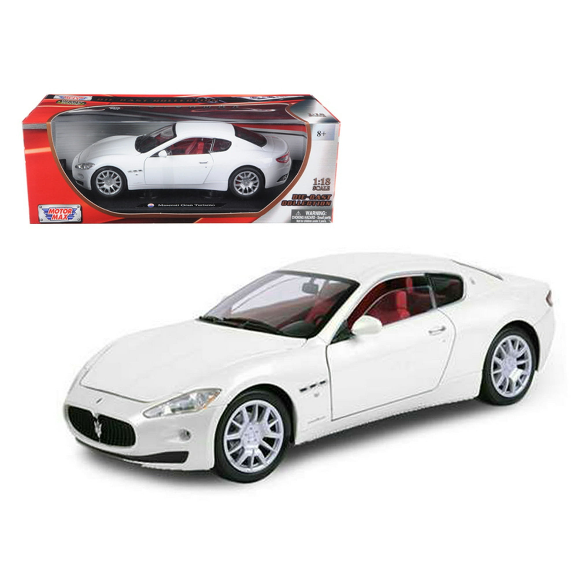 Motormax Maserati Gran Turismo Black 1 18 Diecast Model Car Walmart