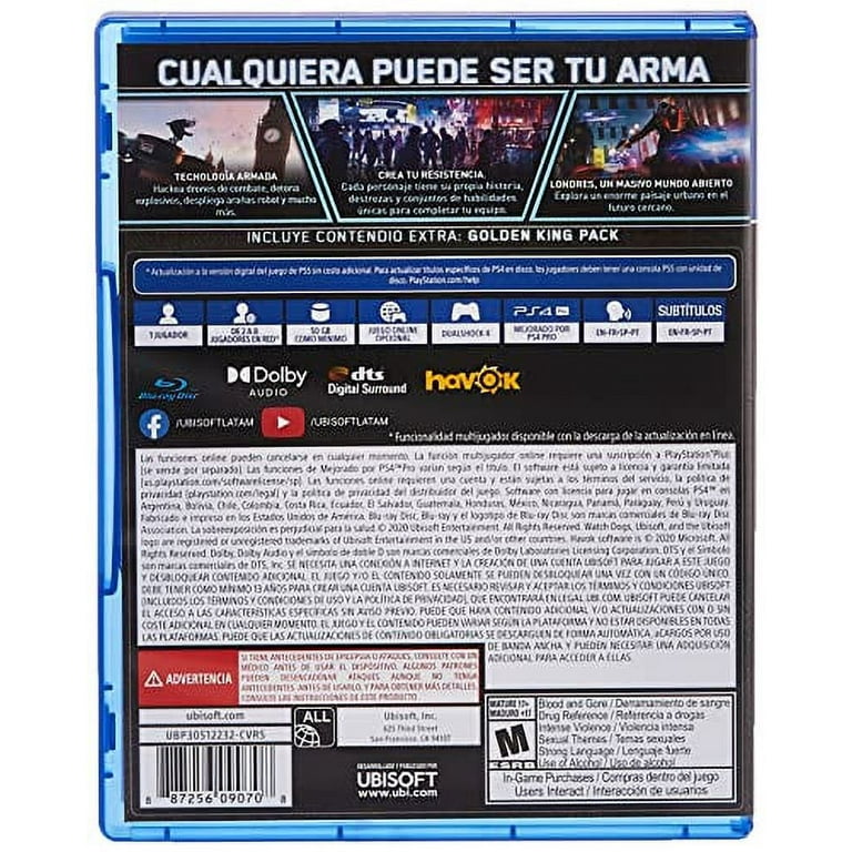 Watch Dogs Legion PS4 Walmart