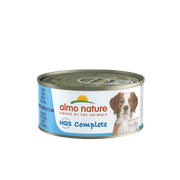 (24 Pack) Almo Nature HQS Complete Tuna Stew with veggies in tasty Gravy, Grain Free Wet Dog Food 5.5 oz Cans