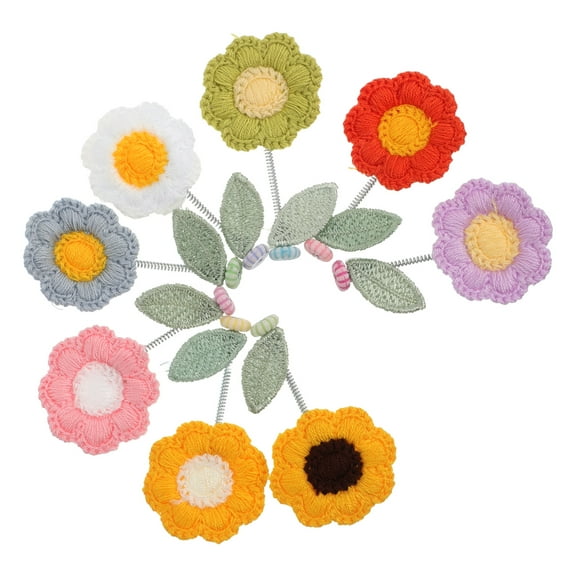 unbranded  Dashboard Accessories Car Decorations for Girls Interior Crochet Office