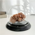 thumbnail image 2 of Plymor 4" x 4" Glass Display Dome Cloche (Black Wood Veneer Base), 2 of 3