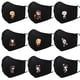 thumbnail image 1 of Mascarilla facial Anime Demons Slayers, 9 unidades por lote, algodón, unisex, 1 of 4