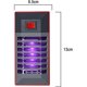 thumbnail image 3 of Paquete de 4 exterminador de insectos eléctrico, matamosquitos enchufable con luz nocturna LED UV, trampa electrónica para moscas de insectos para uso en interiores y exteriores, 3 of 6